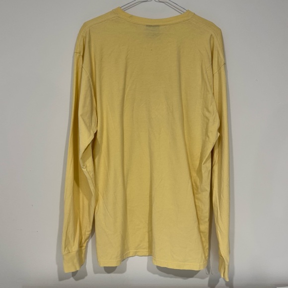 Stussy California Long Sleeve Pop Art Long Sleeve T-shirt L Pastel Yellow - Picture 5 of 9